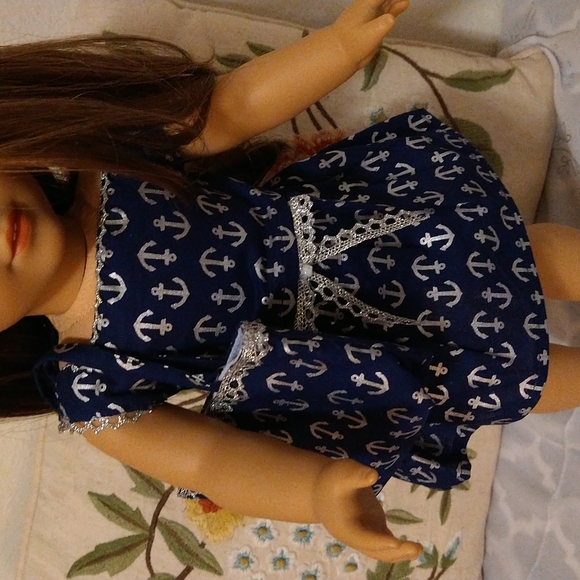 Handmade 4 pieces outfit for 18 inches dolls. - Picture 2 of 6